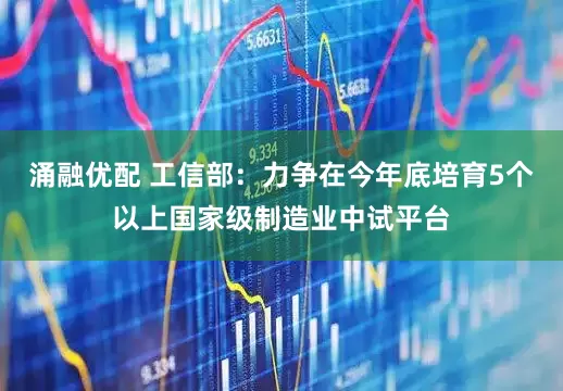 涌融优配 工信部：力争在今年底培育5个以上国家级制造业中试平台